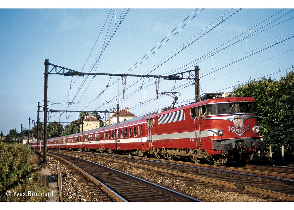 Roco 44087 SNCF Wagenset Le Capitole rot Ep.4 m.KK i.OVP - An