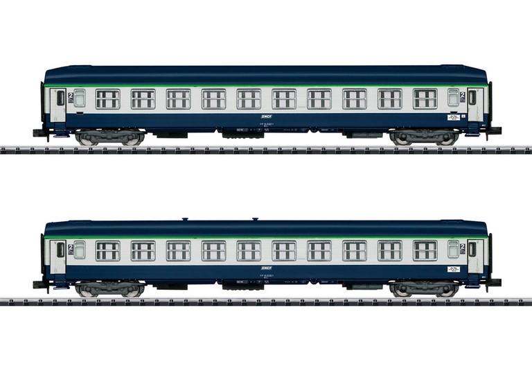 VOITURES SNCF UIC MINITRIX ECHELLE N 