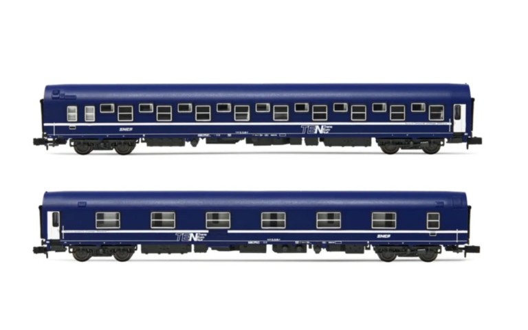 VOITURES LIT SNCF TEN ARNOLD ECHELLE N 